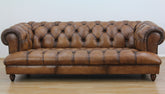 Bespoke Drummond Grand In Buffalo Leather Hand Antique Brown
